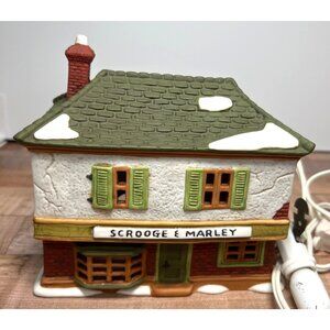 Dept 56 6500-5 Dickens Village Scrooge & Marley Counting House Heritage Village